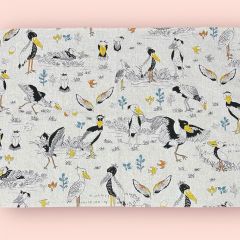 ちろぴー♡断捨離中様専用 ハシビロコウ柄 ラミネート生地 ミニポーチ