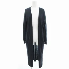 ビームスライツ BEAMS Lights ロングカーディガン ニット ハイゲージ 38 M 紺 ネイビー /OU