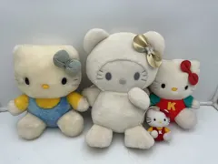 【レトロ】ハローキティ ぬいぐるみ まとめ売り 4体セット キティ サンリオ 当時物