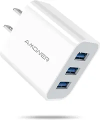 usb コンセント USB充電器 3ポート 15W ACアダプター android スマホ PSE認証済み/急速充電 充電アダプタ 3台同時充電可能 コンパクト 海外対応 iPhone/iPad/Android 等のUSB機器対応