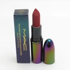未使用 MAC マック マキシマルシルキーマット リップスティック 口紅 ラックビーアリップスティク 限定 BO11103H