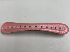 バレッタ　ピンク