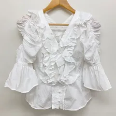 m5215 スナイデル snidel デコルテスリット フリル ブラウス