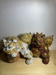 縁起物 信楽焼 親子たぬき - メルカリ