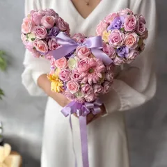 ステッキブーケ☆ラプンツェルカラー