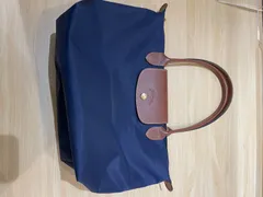 LONGCHAMP ル プリアージュハンドバッグ ネイビー