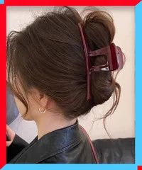 新品 バンスクリップ 大きめ ヘアクリップ 簡単 ヘアアレンジ髪飾り 結婚式 発表会 シンプルヘアアクセ 【 送料無料 】