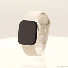 ソフマップ 〔中古品〕 Apple Watch Series 7 GPS 41mm スターライトアルミニウムケース スターライトスポーツバンド【258】