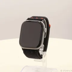 ソフマップ 〔中古品〕 Apple Watch Series 11 GPS 46mm スペースグレイアルミニウムケース ミッドナイトブラックNikeスポーツループ【258】