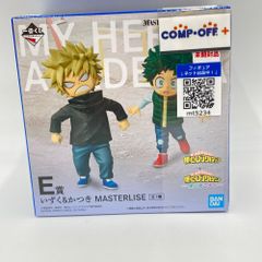 이즈쿠 & 가다랭이 [이치 반 쿠지 나의 히어로 아카데미아 - 한층 더 저쪽에-] MASTERLISE E상 피규어 BANDAI 이치반 쿠지 미개봉품[중고]