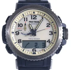 ★美品！CASIO カシオ PROTREK プロトレック Climber Line クライマーライン PRW-50Y-1BJF ソーラー メンズ★