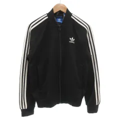 アディダスオリジナルス adidas originals SST TRACK TOP トラックジャケット ジャージ ジップアップ ロゴ刺繍 M 黒 ブラック 白 ホワイト BK5921 /GV ■GY01