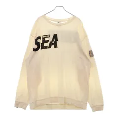 PUMA (プーマ) ×WIND AND SEA LS TEE Eggnog 長袖Tシャツ カットソー クリーム 22SP-I