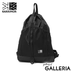 カリマー ナップサック 大人 おしゃれ リュック KARRIMOR リュックサック バッグ 軽量 小さめ アウトドア 巾着 ナイロン 10L A4 grab knapsack mini 501278 Blackのサムネイル