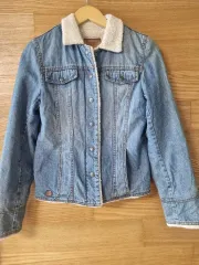 ローレン デニム フリース ジャケット