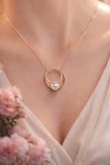 S【極稀/茶金】13.2mm 南洋白蝶真珠 K18 ダイヤペンダント✨ - メルカリ