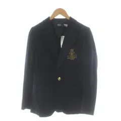 ポロ バイ ラルフローレン Polo by Ralph Lauren テーラードジャケット シングル 金ボタン 紺ブレ 2 紺 ネイビー 211910133001 /AN29
