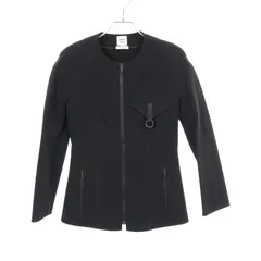 エルメス HERMES ノーカラージャケット ジップアップ 3E0203DJ その他 フルジップジャケット レディース 未使用のサムネイル