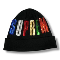 SUPREME シュプリーム 17AW Scarface ビーニー ホワイト - メルカリ