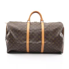 ルイ・ヴィトン LOUIS VUITTON ボストンバッグ キーポル60 M41422 PVCコーティングキャンバス レザー キーポル60 ユニセックス Used B