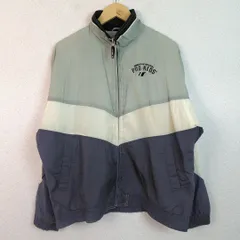 PRO-KEDS プロケッズ ウィンドブレーカー 無地 グレー Lサイズ メンズ 古着 スポーツMIX ストリート