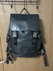 COACH コーチ シグネチャー パータン ダークグレー バックパック