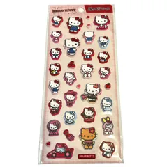 サンリオキャラクターズ　ぷっくりシール　ハローキティ　シール
