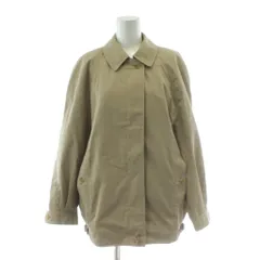 バーバリーズ Burberrys ヴィンテージ スイングトップ ジャケット ラグランスリーブ ステンカラー 裏ノバチェック ベージュ アウター /PP ■GY18