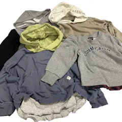 子供服 スウェット パーカー 長袖 100〜120サイズ 4点まとめ売り【C456】