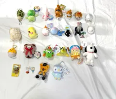 キャラクターマスコット　まとめ売り ポールチェーン　ぬいぐるみ他　バラ売り不可　　　　*3547