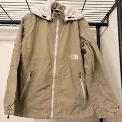 【訳あり格安】ノースフェイス キッズ ドットショットジャケット ベージュ 140