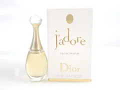 未使用　クリスチャン・ディオール　Christian Dior　j'adore　ジャドール　オードパルファム　ミニボトル　ミニ香水　5ml　匿名配送　送料無料