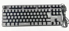 【HY】【美品】HyperX Alloy Origins Core HX-KB7RDX-JP 日本語配列 テンキーレス メカニカルキーボード 赤軸 RGB バックライト 高耐久 アルミボディ USB-C[送料無料(一部地域を除く)]