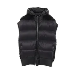 リックオウエンス Rick Owens ダウンベスト リバーシブル スリーブレス フーディ ナイロン ダウンベスト メンズ Used Aのサムネイル