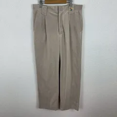 90s PAGELO パジェロ パンツ 無地 ベージュ 85サイズ メンズ 古着 レトロ アメカジのサムネイル