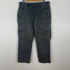00s Eddie Bauer エディーバウアー カーゴパンツ グレー W31 L30 メンズ 古着 テック系 アメカジ