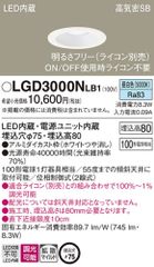 新品 Panasonic LGD9010 75パイダウンライト 2台 - メルカリ
