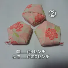 モスリン腰ひも３本セット(ハンドメイド)
