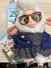 ズートピア MINISO ベルウェザー 羊 ぬいぐるみ キーホルダー