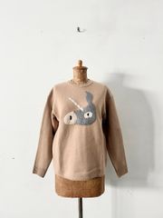 CASTELBAJAC ベアーワッペン刺繍ニットセーター ピンク/TW416 - メルカリ