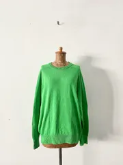 MORRIS &SONS　ニットプルオーバー　グリーン