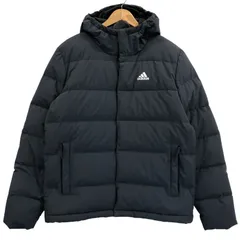 アディダス HELIONIC フーデッドダウンジャケット ブラック【AFA5】