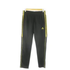 アディダス adidas COMBAT SPORT ジャージパンツ トラックパンツ スリーストライプス ロゴ L 黒 ブラック TR4120 /AO19 ■GY99