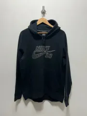 メンズ NIKE 刺繍 SB フーディー Tシャツ ブラック XL