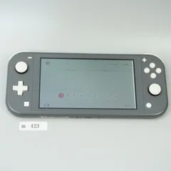 【ｍ423】 Nintendo Switch Lite 本体 グレー 訳あり 難あり