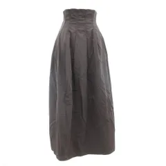 ココディール COCO DEAL コルセットバルーンスカート ハイウエスト フレア ロング マキシ 1 グレー 72717386 /GV