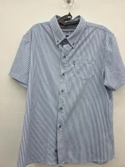 アディダス ストライプ 半袖 シャツ