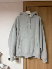 L NIKE ナイキ ソロ スウッシュ 起毛 フードTシャツ