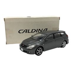 ♪0195 トヨタ カルディナ 1/24 スケール ミニカー グレー 中古 TOYOTA