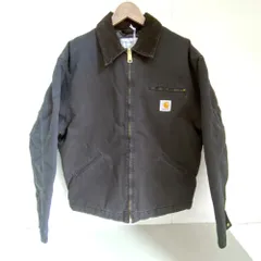 03w24028【タグ付き美品】 CARHARTT カーハート WIP OG DETROIT JACKET ダブリューアイピー OG デトロイトジャケット  ブラック 黒  サイズL  メンズ  ストリート  アウター  I035614-25F